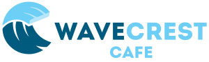 WaveCrest Cafe logo