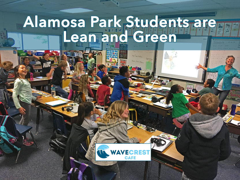 Alamosa Park students are lean and green