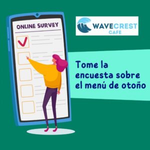 WaveCrest Menu Survey en español