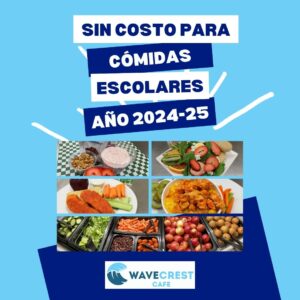 Sin cisto para cómidas escolares