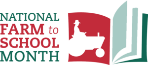 National Farm to School Month logo